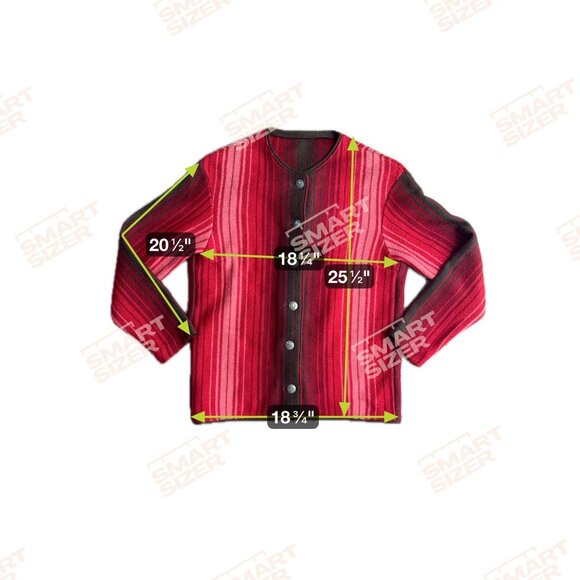 Vintage Jersey Modeller Iceland Lambs Wool Cardigan Sweater Sweden‎ M 12 Stripe - Picture 2 of 6